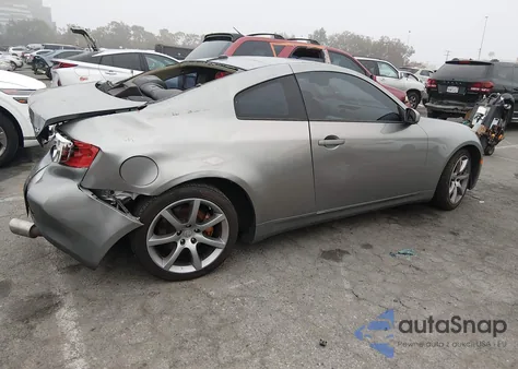 2004 Infiniti G35 from USA, damaged, VIN JNKCV54E34M302168